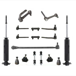 17 Pcs Tie Rods Ball Joints Links Idle Arms For Chevy Astro & GMC Safari 91-05
