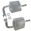 Rear Mufflers with Gaskets For Nissan Altima 2.5L 2007-2009 4 Door