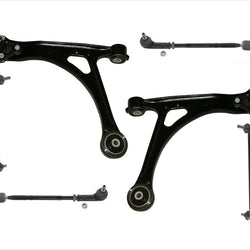 Front Lower Arms Tie Rods Links For Audi TT & TT Quattro 1999 2000 2001 2006