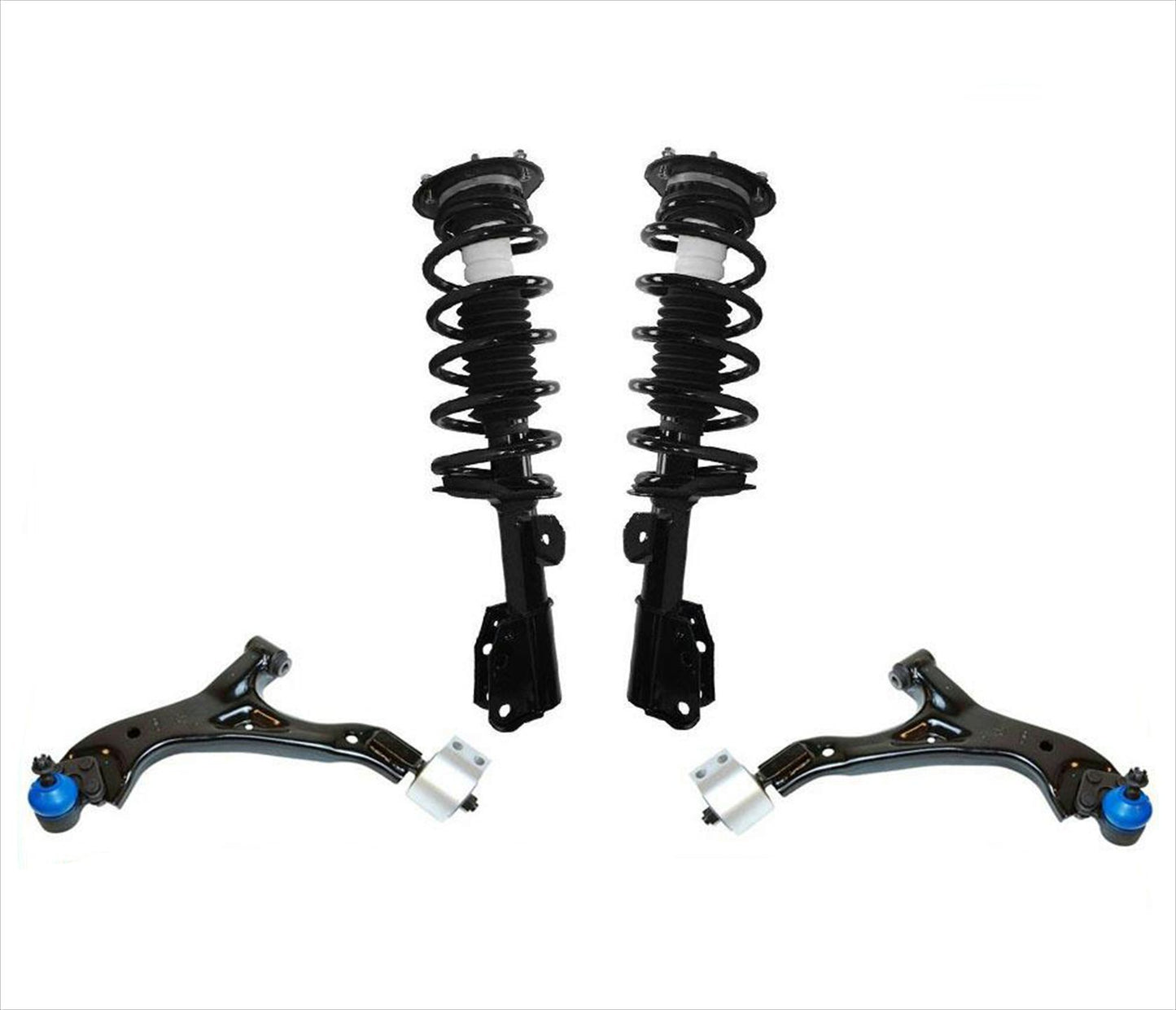 Puntales de resorte helicoidales completos delanteros y brazos de control para Saturn VUE 2002-2007
