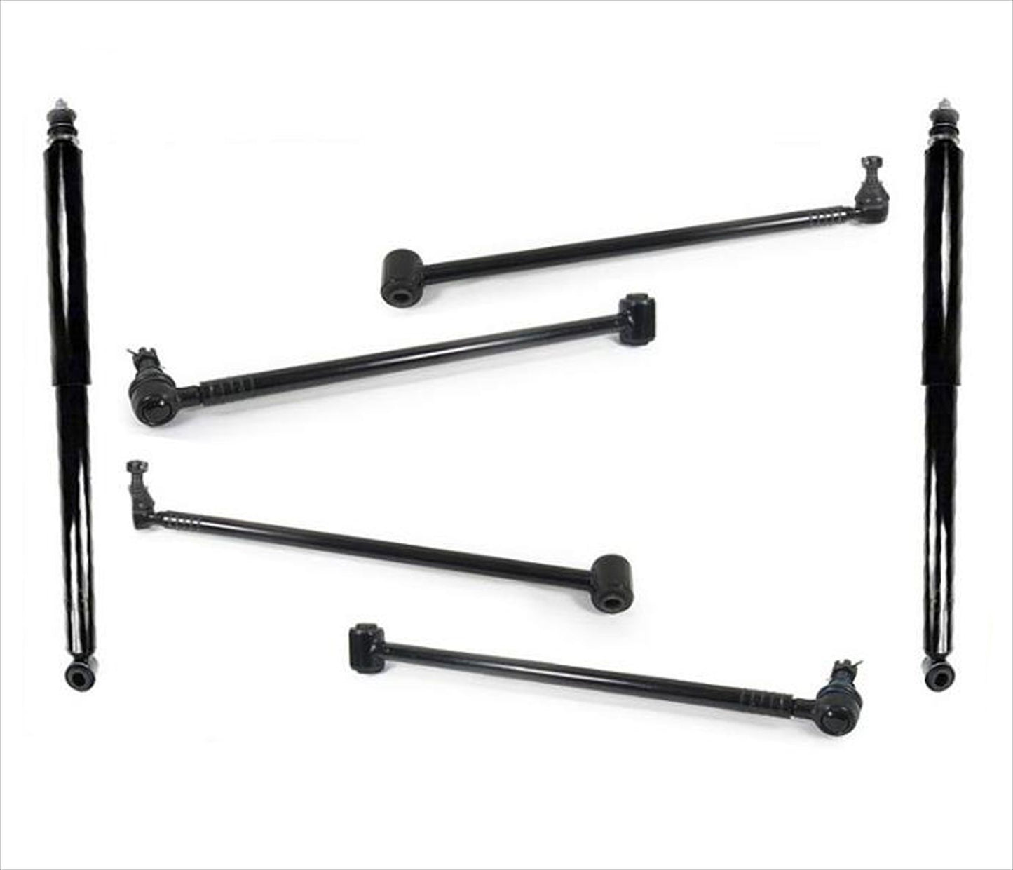 New Rear Shocks Absorbers Rear Upper & Lower Lateral Arms for Toyota Rav4 96-00