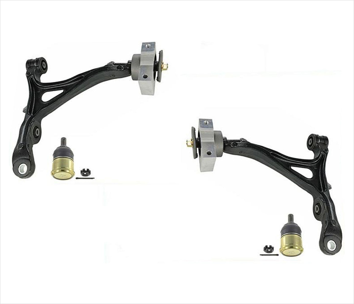 Brazos de control inferiores delanteros izquierdo y derecho y rótulas para Acura TL 09-14