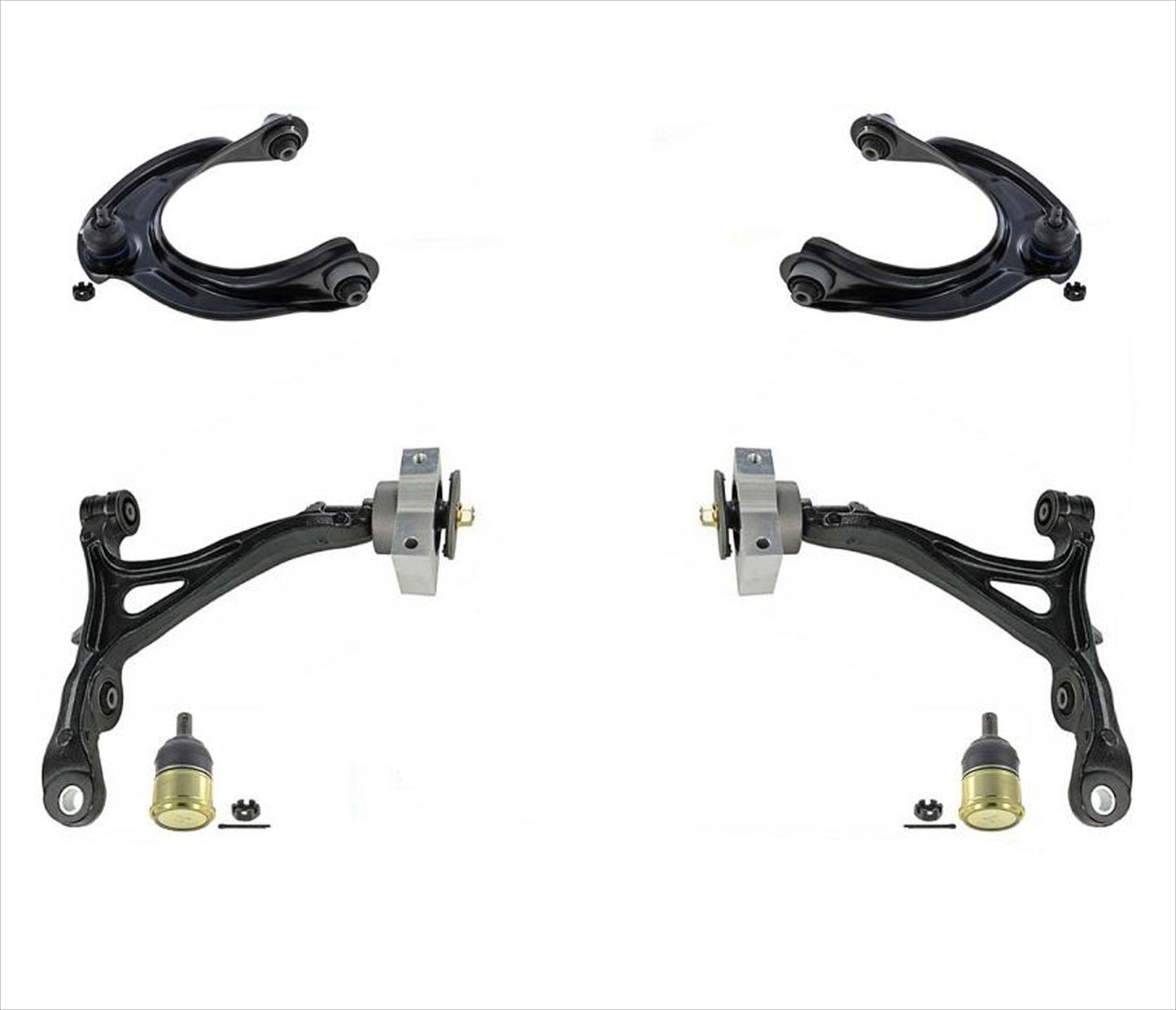 Brazos delanteros inferiores y superiores con rótulas para Acura TL 09-14