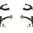 Front Lower & Upper Arms With Ball Joints For Acura TL 09-14