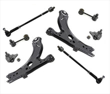 Control Arms Bushings BJ Tie Rods Sway Bar Links for 98-10 Beetle 8pc