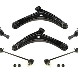 F Low Control Arm & Ball Joint Tie Rods For 08-14 Lancer 07-14 Outlander 6 Pcs