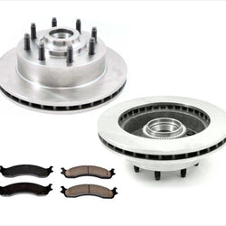 Para Dodge Ram Van 2500 3500 1998-2003, freno delantero, 8 rotores y pastillas de cerámica