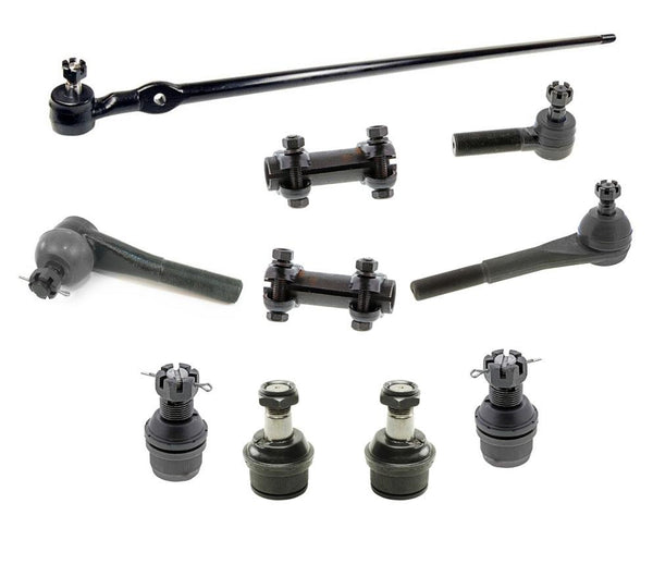 Steering Tie Rod End 10pc Kit 4 Wheel Drive 4:10 Axle Ratio for GMC Jimmy 76-80