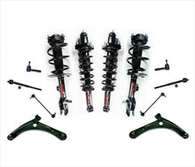 Kit de brazos de control y puntales de bobina delantera y trasera 07-10 para Jeep Compass y Patriot