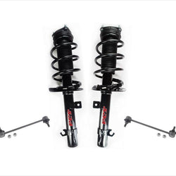 Puntales de resorte helicoidal y enlaces de barra estabilizadora para Ford Focus Sedan 08-11 y Coupé 08-10