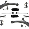 Complete Struts Control Arms & Tie Rods for Subaru Impreza 2.0L 12-14 Non Turbo