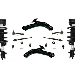 Front Complete Struts & 8PC Chassis Kit for 07-12 Nissan Sentra 2.0L