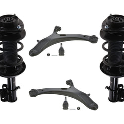 Front Struts Lower Control Arms for Subaru Impreza 2.0L Sedan 12-14 Non Turbo
