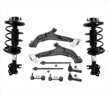 Complete Spring Struts Tie Rods Lower Control Arms Links for Nissan Maxima 01-03
