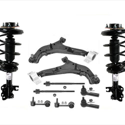 Resortes completos, varillas de amarre, brazos de control inferiores, enlaces para Nissan Maxima 01-03