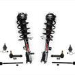 Front Coil Spring Struts + Chassis Parts for 08-14 Dodge Avenger Sedan 2.4L 2.7L