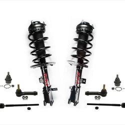 Front Coil Spring Struts + Chassis Parts for 08-14 Dodge Avenger Sedan 2.4L 2.7L