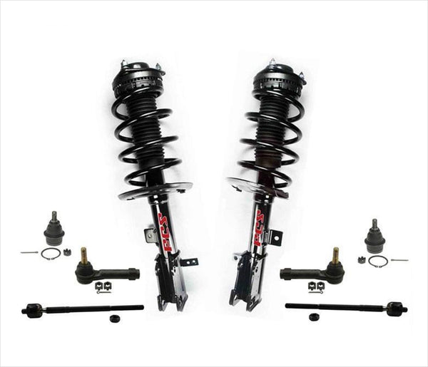 Front Coil Spring Struts + Chassis Parts for 08-14 Dodge Avenger Sedan 2.4L 2.7L