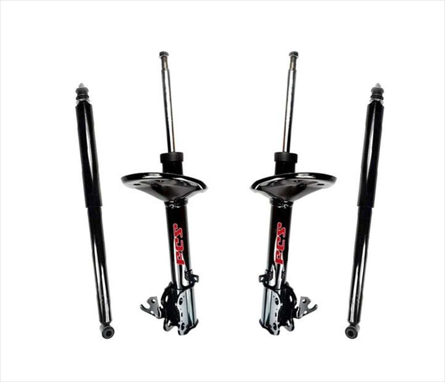 Front Struts with Rear Shocks 4PC Kit for 96-00 Toyota RAV4 2 Door 15" Rims