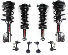 Conjunto completo de puntales delanteros y traseros y enlaces para Subaru WRX 2.5L 2012-2014
