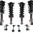 Front & Rear Complete Struts Assembly & Links for 2012-2014 Subaru WRX 2.5L