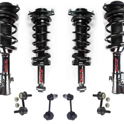 Front & Rear Complete Struts Assembly & Links for 2012-2014 Subaru WRX 2.5L