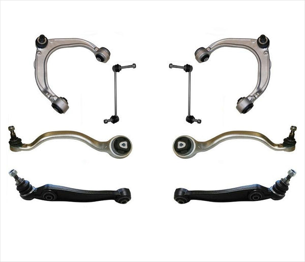 For 07-13 X5 08-14 X6 L & R Lower Forward Control Arms & Links W/ Adaptive Drive