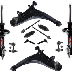 Front Struts Lower Arms Ball Joints Tie Rods & Links for 06-14 Subaru Tribeca
