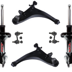 Front Struts Lower Control Arms Ball Joints & Links for 06-14 for Subaru Tribeca