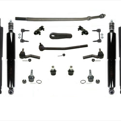 Drag Link Tie Rod B. Joints Shocks Pitman Arm & Links For E150 E250 E350 08-14