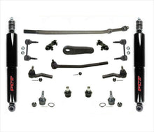 Drag Link Tie Rod Ball Joints Shocks & Pitman Arm For Ford E150 E250 E350 08-14