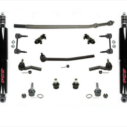 Drag Link Tie Rod Ball Joints Shocks & Links For Ford Vans E150 E250 E350 08-14