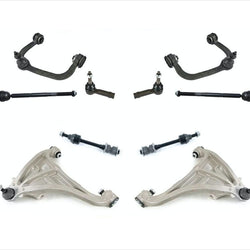 for 04-08 F150 4 Wheel Drive 4x4 Ball Joints Bushings Tie New Control Arms 10pc