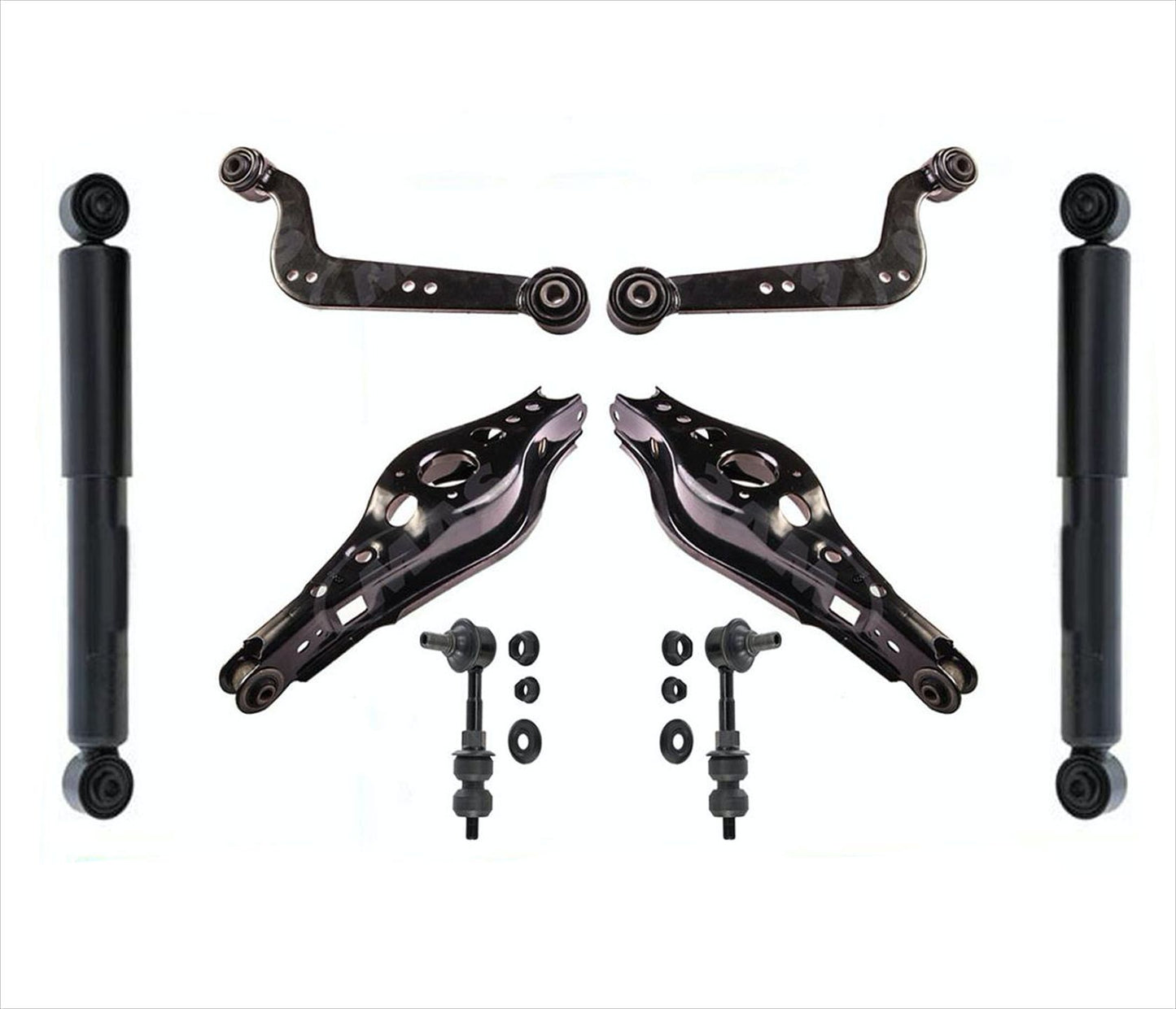 Rear Shocks Lower & Upper Suspension Control Arms & Links For 06-18 Toyota RAV4