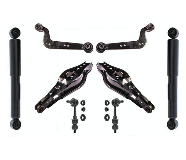 Amortiguadores traseros, brazos de control y enlaces de suspensión inferior y superior para Toyota RAV4 06-14