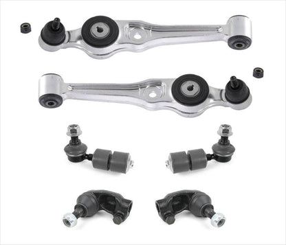 Lower Control Arm W Bushing Ball Joint Tie Rod Sway Bar for 1999-2002 SAAB 9-3