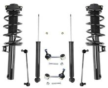 Front Complete Struts Rear Shocks Sway Bar Links For 09-14 Volkswagen Tiguan 2.0