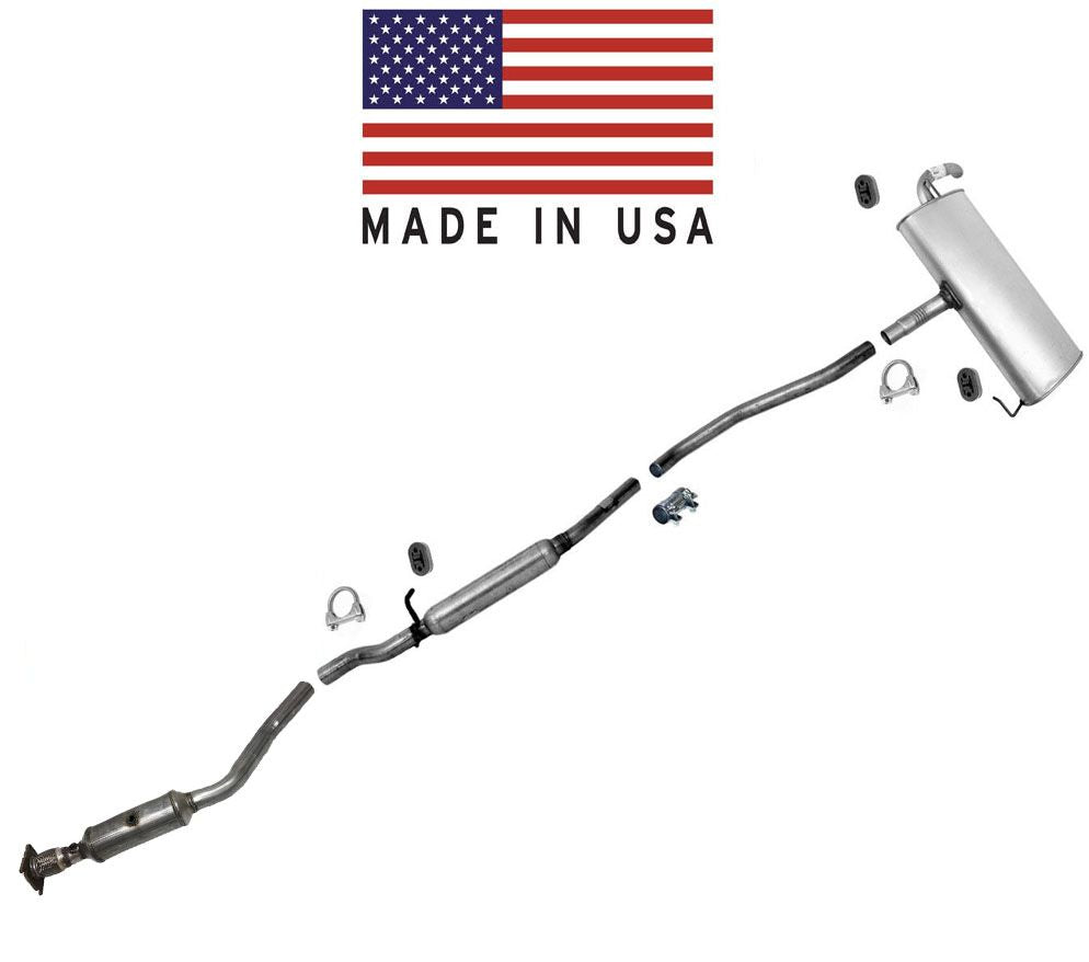 Convertidores de sistema de escape silenciador 2007-2011 para tracción delantera Dodge Caliber