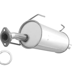 Rear Muffler W/ Gasket For Nissan Versa 1.8L 2007 2008 2009 2010 2012 Hatchback