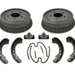 Rear Brake Drums & Shoes Brake Springs 6pc For Pontiac Grand Am 1999-2005