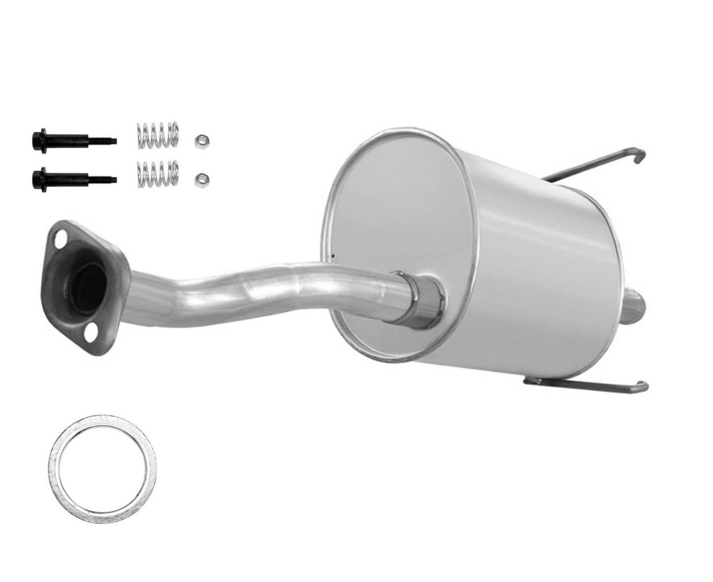 For 2001 2002 2003 2004 2005 Honda Civic DX LX Rear Pipe Muffler