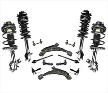 Complete Struts Control Arms Rod Ends & Sway Bar Links for Nissan Altima 00-01
