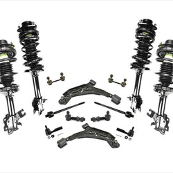 Extremos completos de varilla de control de puntales y enlaces de barra estabilizadora para Nissan Altima 00-01