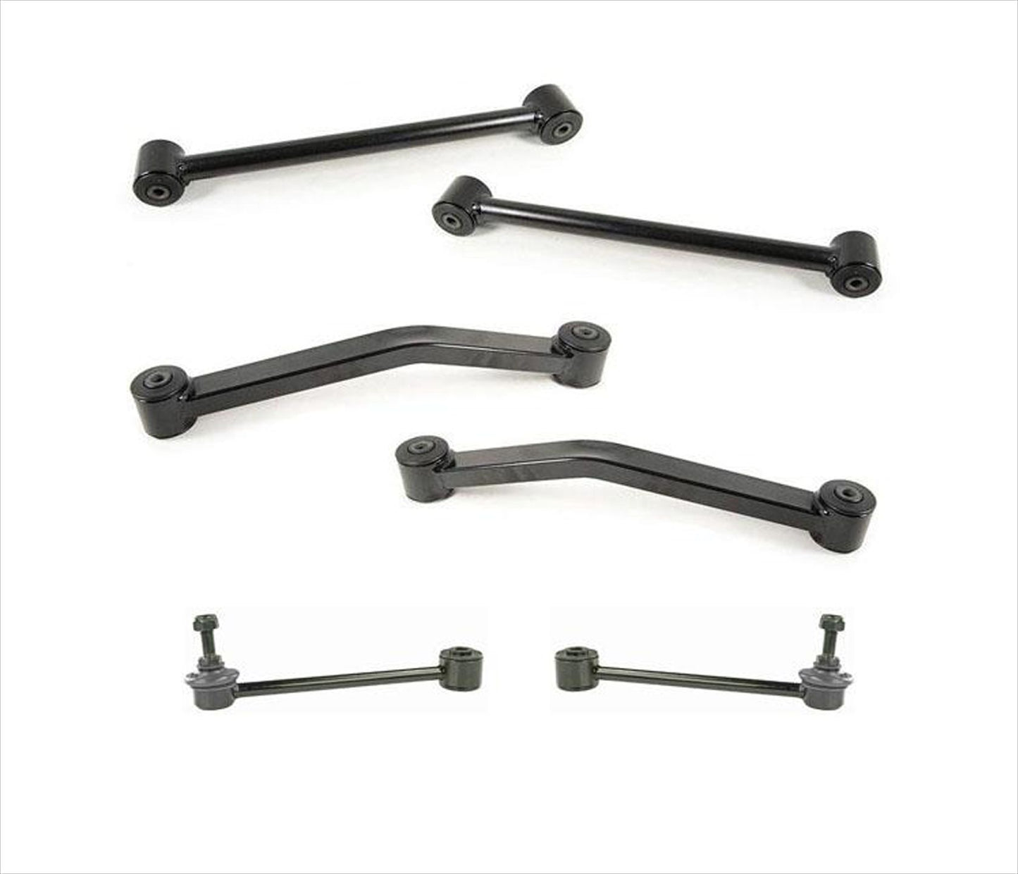 Se adapta a Wrangler (4) parte trasera de SUV brazo de control superior bajo con bujes Rr Links 07-17
