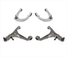Juego de 4 brazos de control delanteros superiores e inferiores con rótula para Cadillac SRX 2004-2009