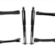4 All New Control Arms W/ Bushings + Shocks 6pc Kit Fits for 91-01 Jeep Cherokee