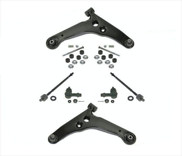 Brazos de control inferiores delanteros, varillas de amarre interiores y exteriores para LANCER 02-07