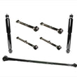 Rear Upper & Lower Control Arms Shocks & Track Bar Kit for 09-12 Dodge Ram 1500