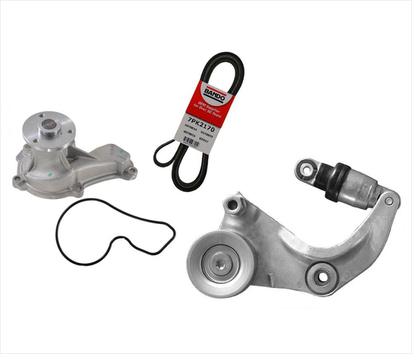 Engine Water Pump & Belt & Tensioner for Honda Civic 1.8L 2006-2011