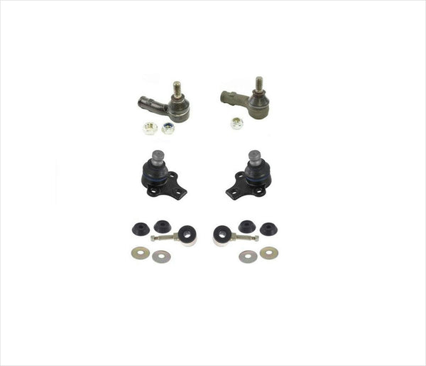 Ball Joint Tie Rods Stabilizer Links Chassis Kit for VW Jetta Golf Cabrio 93-02